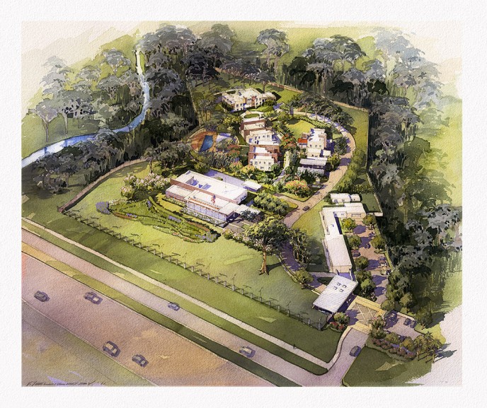 Image Aerial renderings by Vladislav Yeliseyev
