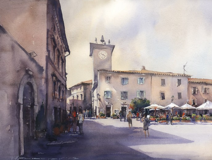 Piazza in Orvieto