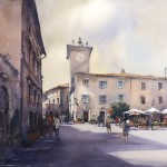 Orvietto piazza1 150x150 Fine Art of Watercolor
