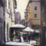 Umbrellas. Rome, Italy