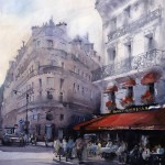 St Germain cafe 150x150 Fine Art of Watercolor