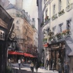 Saint-Severin, Paris Watercolor