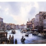 Grand Canal, Venice. Size 15.10” x 13.7”